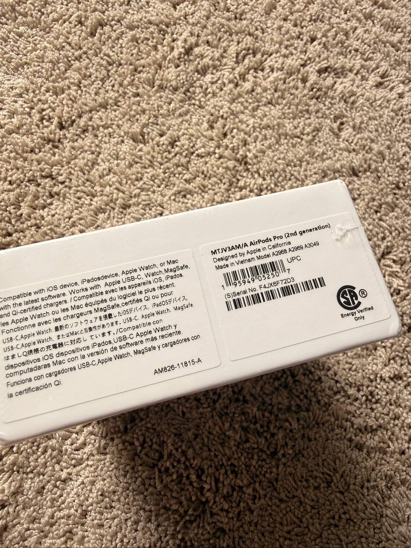 AirPods Pro Apple – Neufs sous blister – photo 4